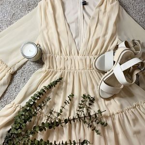 Tan dress